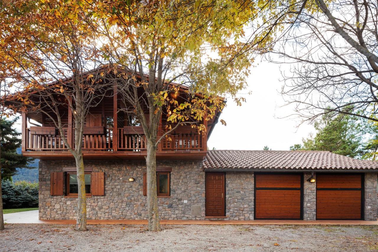 El Refugi De Les Basses Villa Campelles Bagian luar foto