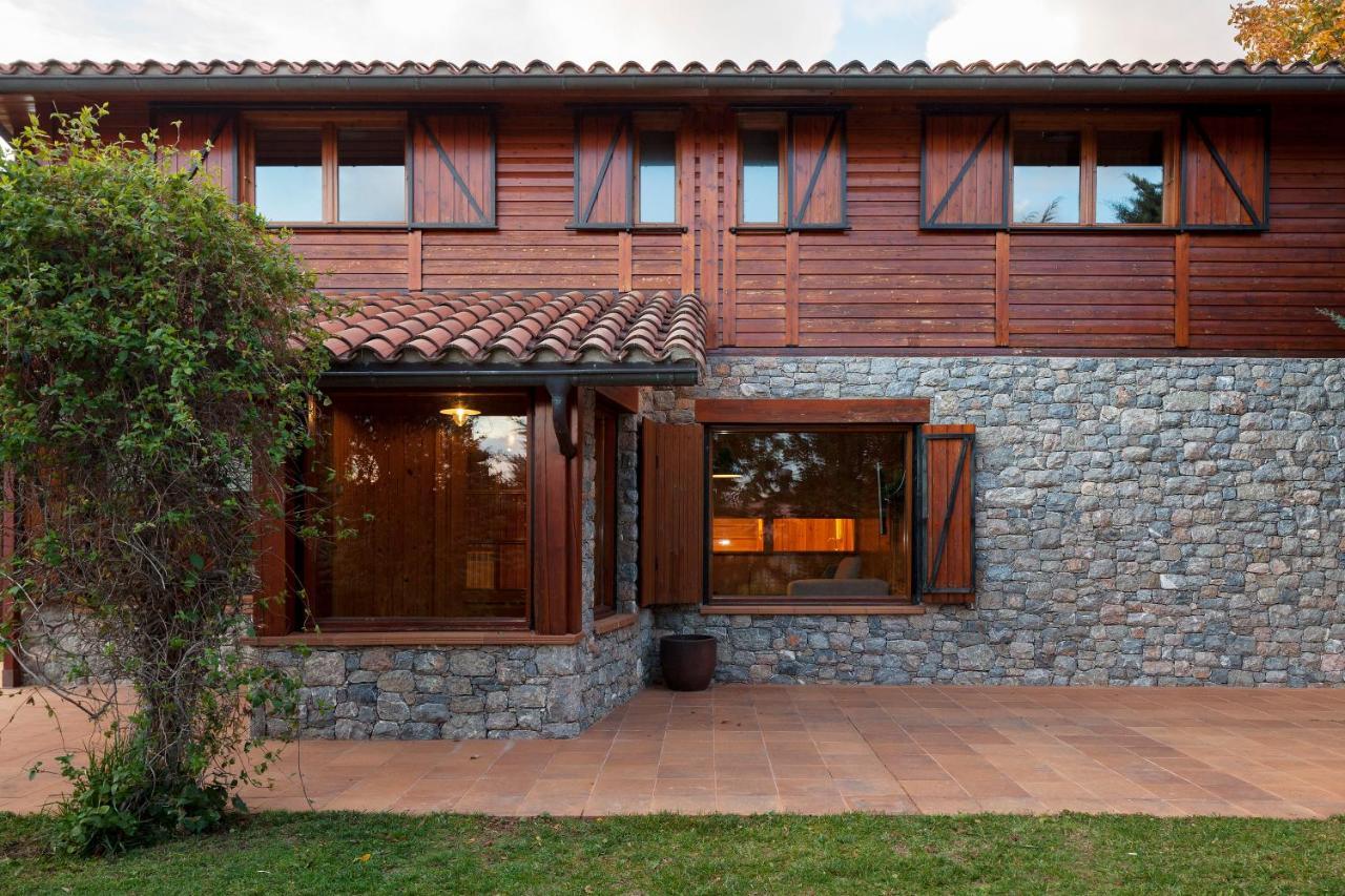 El Refugi De Les Basses Villa Campelles Bagian luar foto