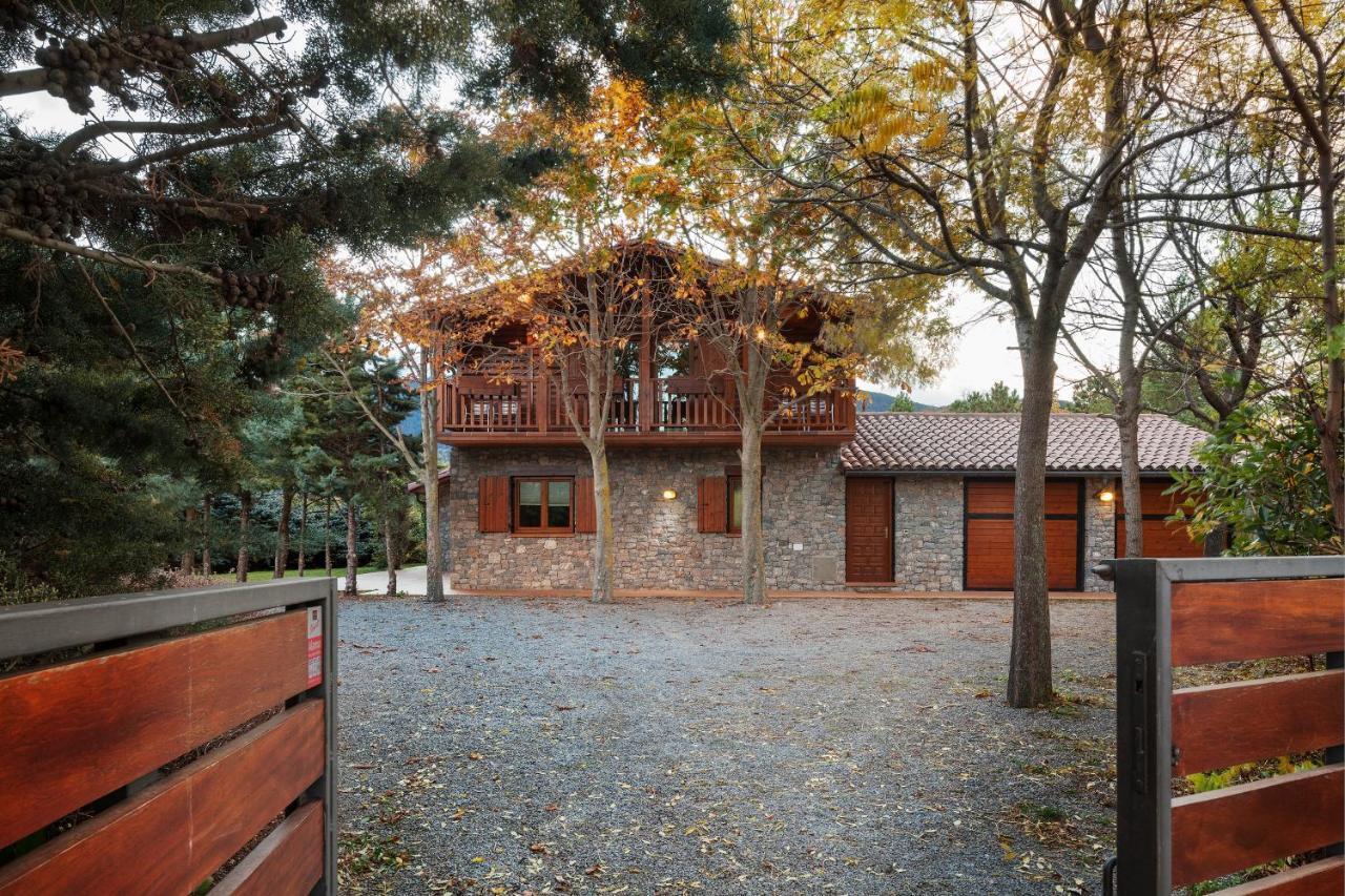 El Refugi De Les Basses Villa Campelles Bagian luar foto